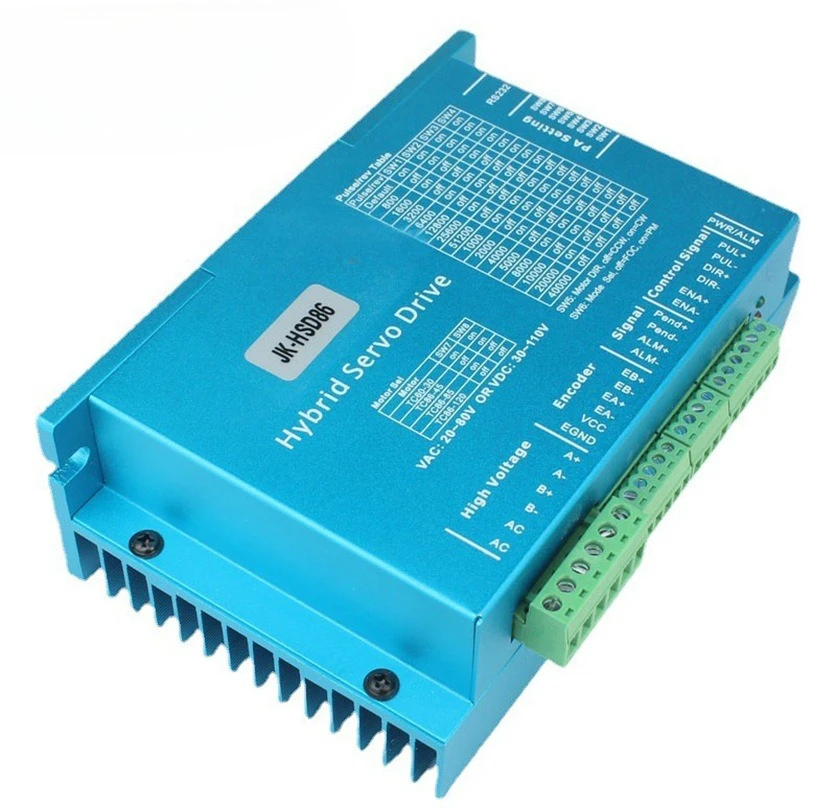 

Двухфазный драйвер двигателя с замкнутым контуром, универсальный драйвер переменного и постоянного тока с низким нагревом, отслеживающий ошибку, небольшая скорость, гладкий драйвер