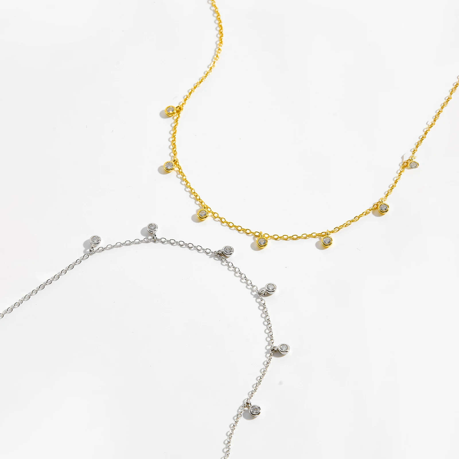 ANDYWEN Fußkettchen aus 925er- – Anklet Foot Chain Bewertung und Preis