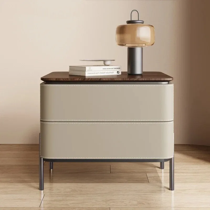 

Room Decor Vintage Bedside Table Trendy Simple European Glamour Cheap Nightstand Organizer Beauty Mesa De Noche Home Decoration