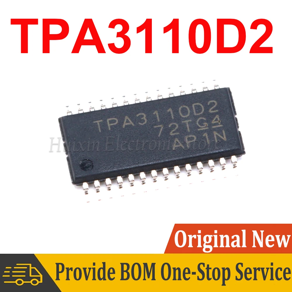 

2pcs TPA3110D2PWPR TPA3110D2PW TPA3110D2 TSSOP-28 TSSOP SMD IC IC In Stock