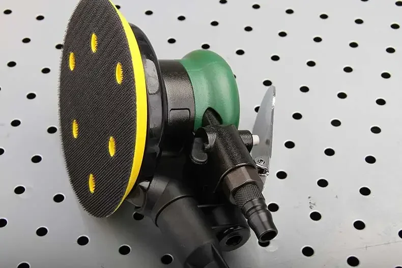 Xuanston H-2150N lixadeira pneumática de grau industrial 5 polegadas redonda máquina de polimento pneumático ferramenta moagem