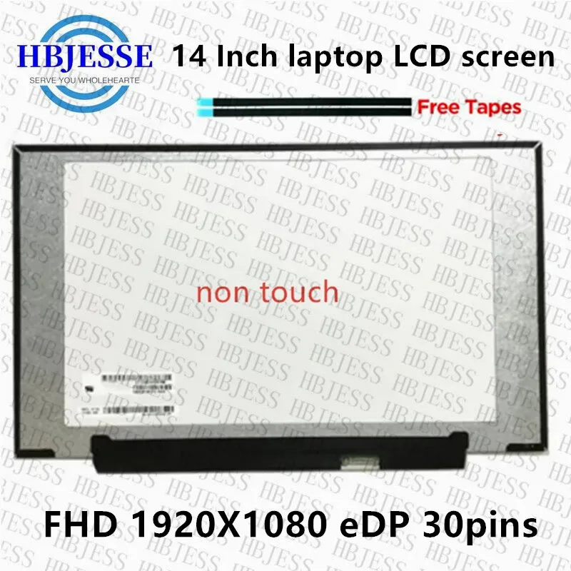 14 Inch laptop lcd screen LP140WFA -SPD3 SPD1 Fit N140HCA EAC SPD4 N140HCA-EAC NV140FHM N48 B140HAN04.0 LP140WFH LP140WF8-SPP1