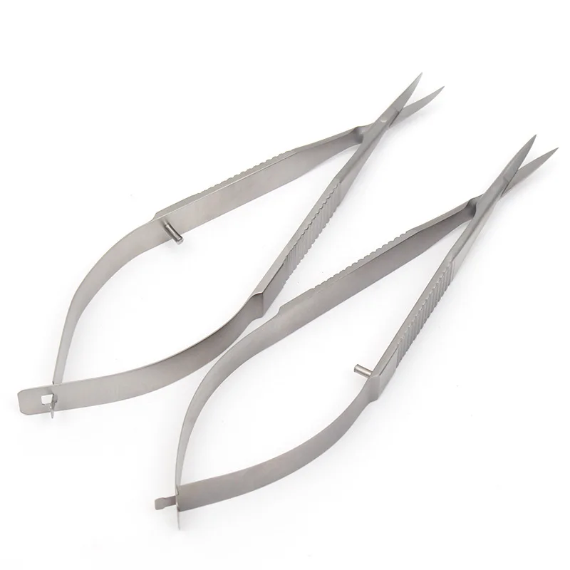Metal Spring Scissor Waterweed Scissor Permanent Makeup Microblading Eyebrow Eyeliner Stainless Steel Tattoo Accessories Tools