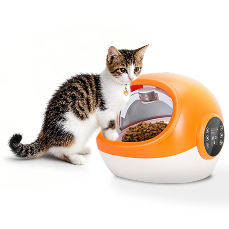 

Factory Automatic Cat Feeder Auto Smart Dog Food Microchip Pet Feeder Wet and Dry Food Dispenser for Cats with Microchip Sensing