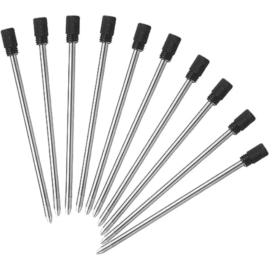 

2.75'' Ballpoint Pen Refills Replaced Refills for Diamond Crystal Stylus Pens and Ballpoint Pens Black Refills 10 pack