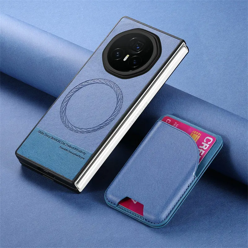 

Honor Magic V3 5G Luxury Case Detachable 2IN1 Magnetic Card Holder Leather Folding Back Panel Honor Magic V 3 Case MagicV3 Funda