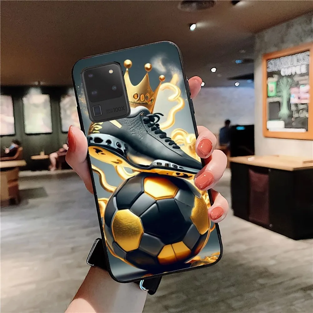 Football Sport For Samsung S 9 10 20 21 22 23 30 23 24 plus lite Ultra FE S10lite Fundas