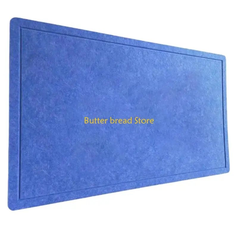 W89C Adhesive Felt Fabric Board Soundproof Wall Mounted Bulletin Panel for Home
