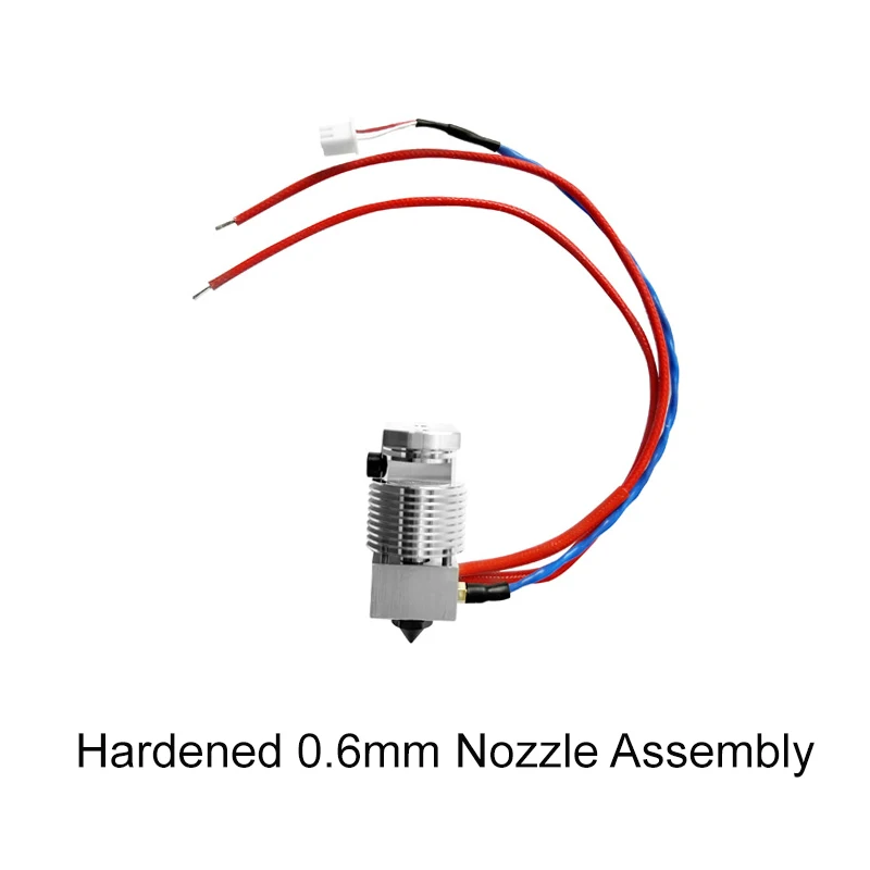 Flashforge Standard Left / Right 0.4mm 0.6mm 0.8mm / Hardened 0.6mm Nozzle Assembly for Creator 3 Pro 3D Printer