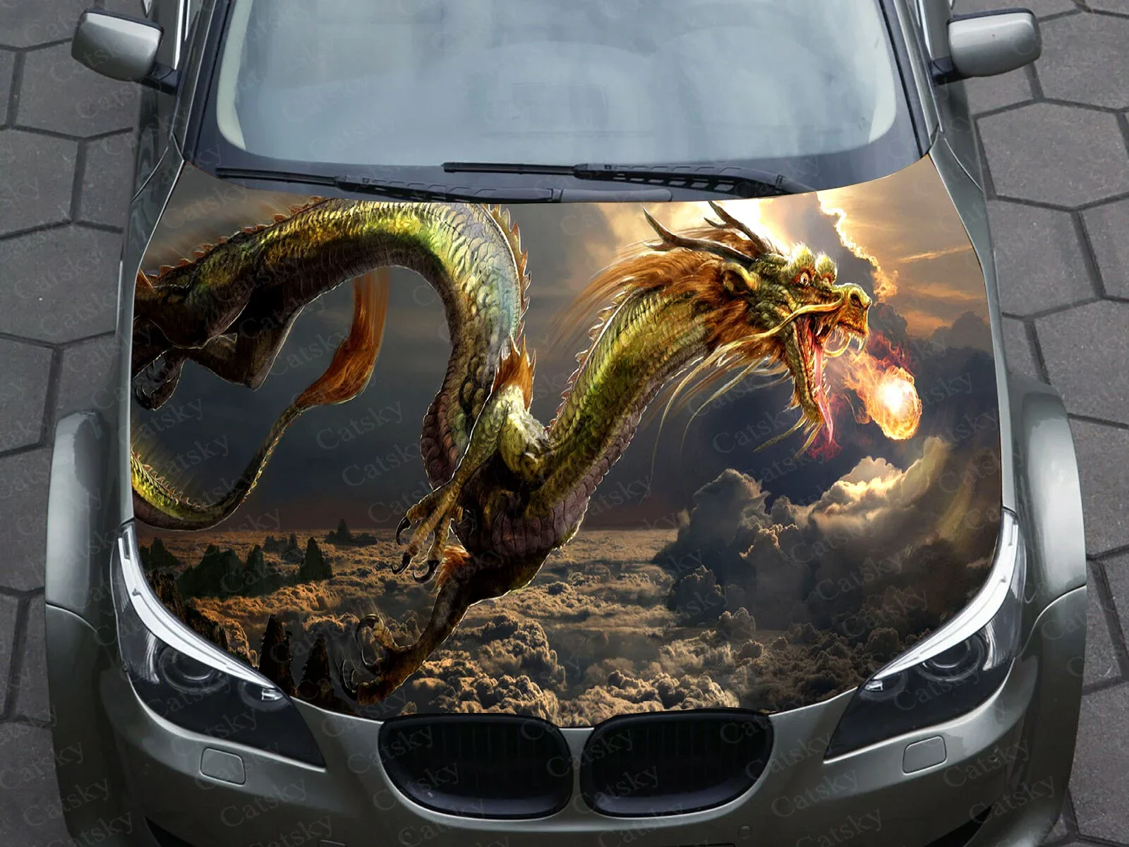 dragon Car Decal Graphics Vinyl decal Cover Pattern Packaging Decal custom DIY design Decal Stickers