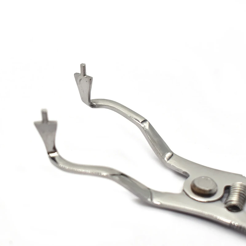 Zahnmedizinische Zangen für Matrizenbänder, Formgebungsclips, Matrizenzangen, konturierte Sektionszangen aus Edelstahl, zahnärztliches kieferorthopädisches Instrument – Detail 9
