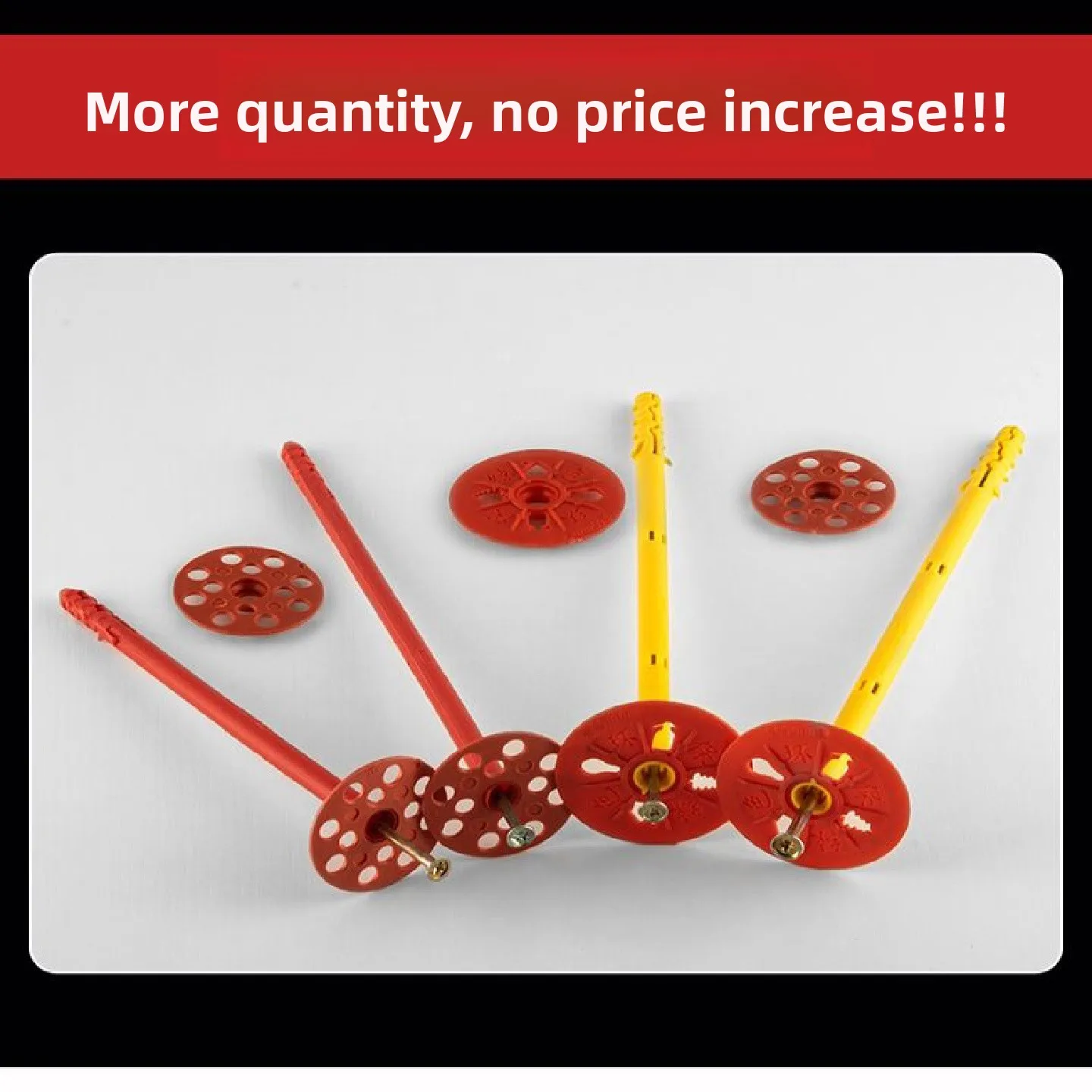 

Анкеры для внутренней и внешней теплоизоляции стен, специальные анкерные болты для плит XPS, минеральной ваты и пенопласта