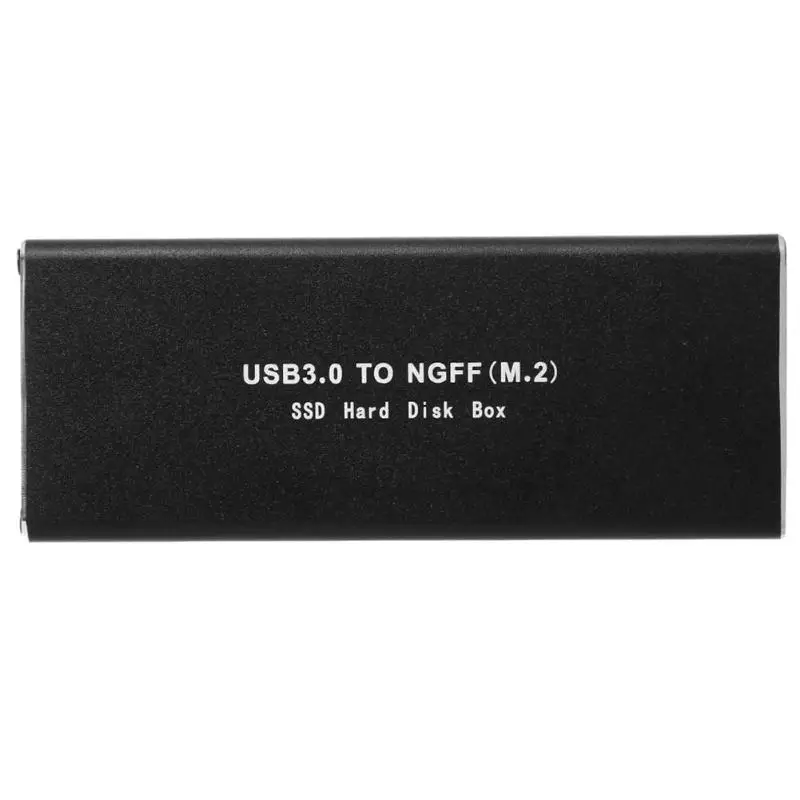 USB 3.0 M2 SSD Gabinete Caso USB3.0 para M.2 NGFF Gabinete de estado sólido externo SSD Box Suporte 2230 2242 2260 2280 M2 SDD