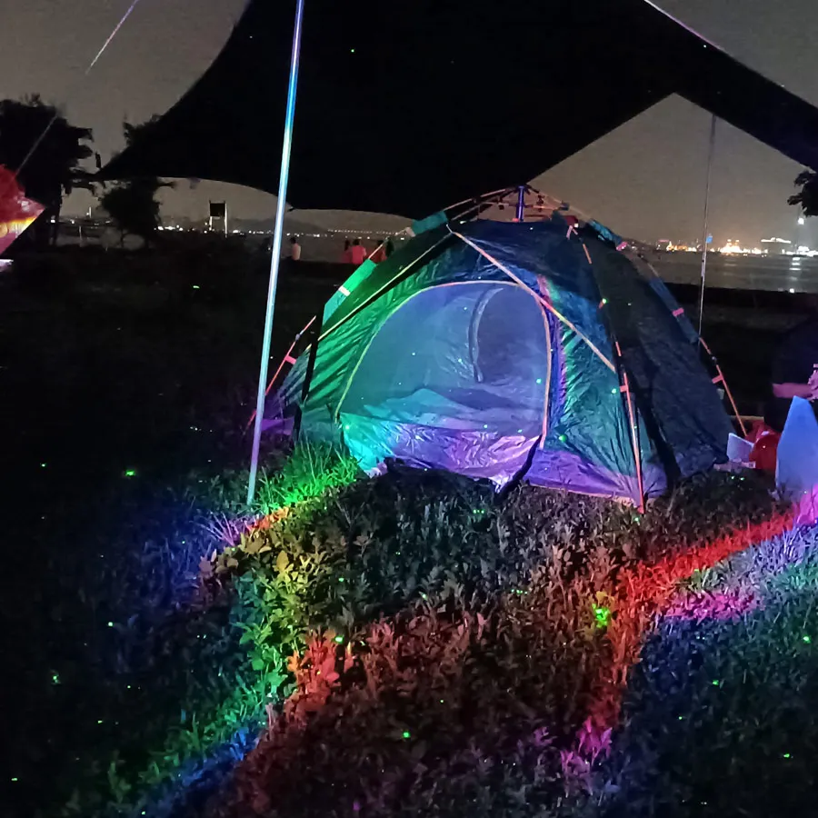 SA204 RGB LED محفز أورورا العارض ليلة الأخضر الليزر السماء نجوم ديسكو ضوء سديم سحابة عيد الميلاد الأطفال غرفة نوم المرحلة مصباح #3