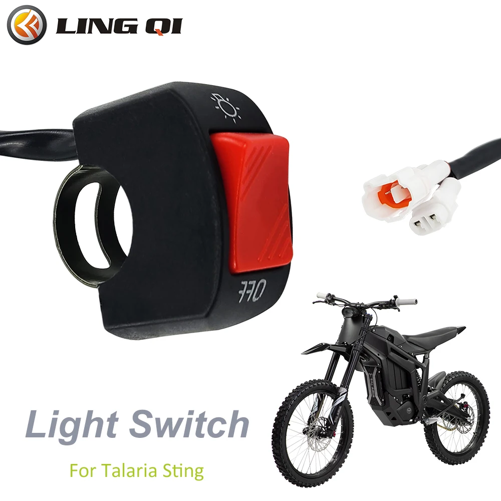 

Light Switch Fit to Talaria Sting MX and L1E. Handlebar Switch Electric Bike On/Off Button Light Switch for Talaria Sting L1E