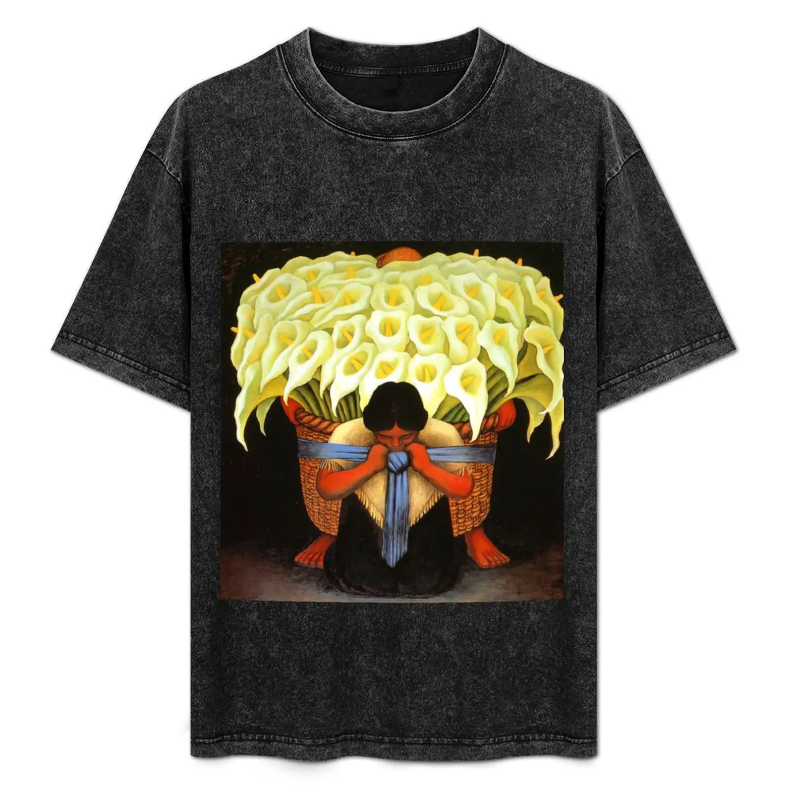 

Diego rivera famous paintings T-Shirt man t shirt plus size tops graphics oversized graphic tee shirts men