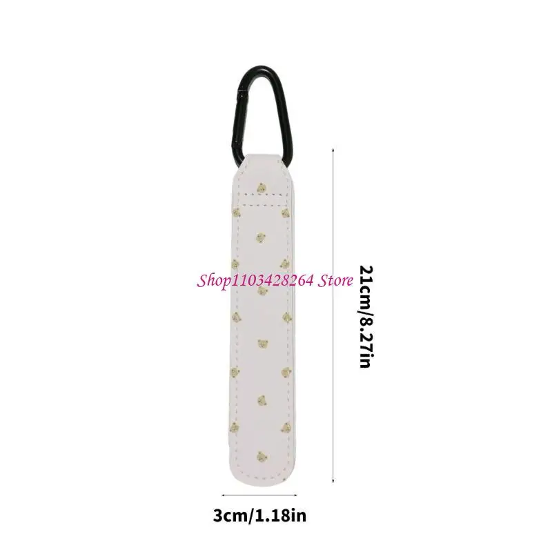 Stylish PU Leather Strollers Hook for Baby Cart Bikes Shopping Carts and Pet Strollers Secure Mounting Design