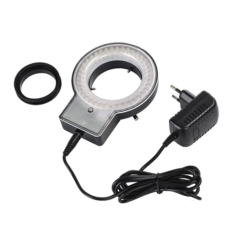 Albenth Microscope 80 LED Ring Illuminator With 4-Divided Segments For Industry Stereo Microscopes