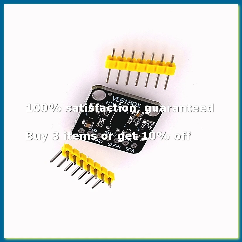 ●VL6180 VL6180X Range Finder Optical Ranging Sensor Module for I2C Interface 3.3V 5V IR Emitter Ambient Light TOF