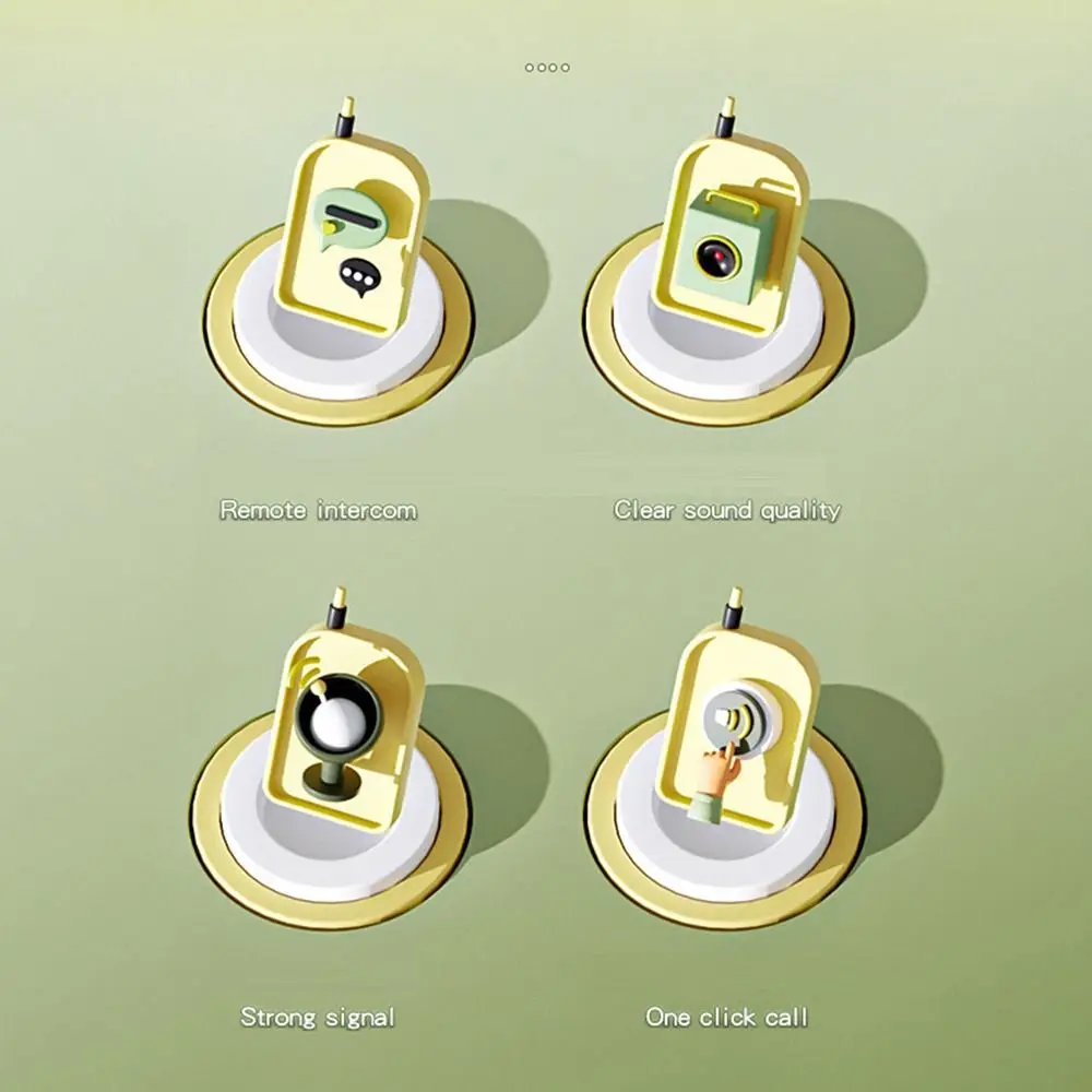 2 個使いやすい拡張範囲ラジオクリアサウンド 300 メートルトランシーバーバッククリップ快適なグリップ電話屋外