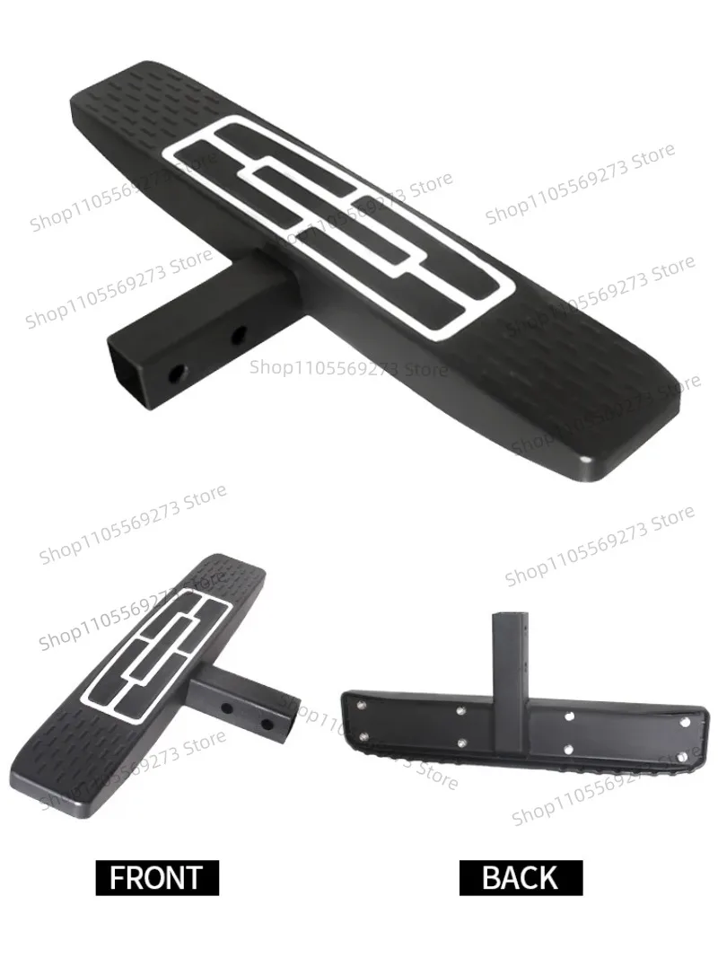 LH0 Rear bumper American square foot pedal Applicable to 2-inch standard American square mouth Off road modification accessories