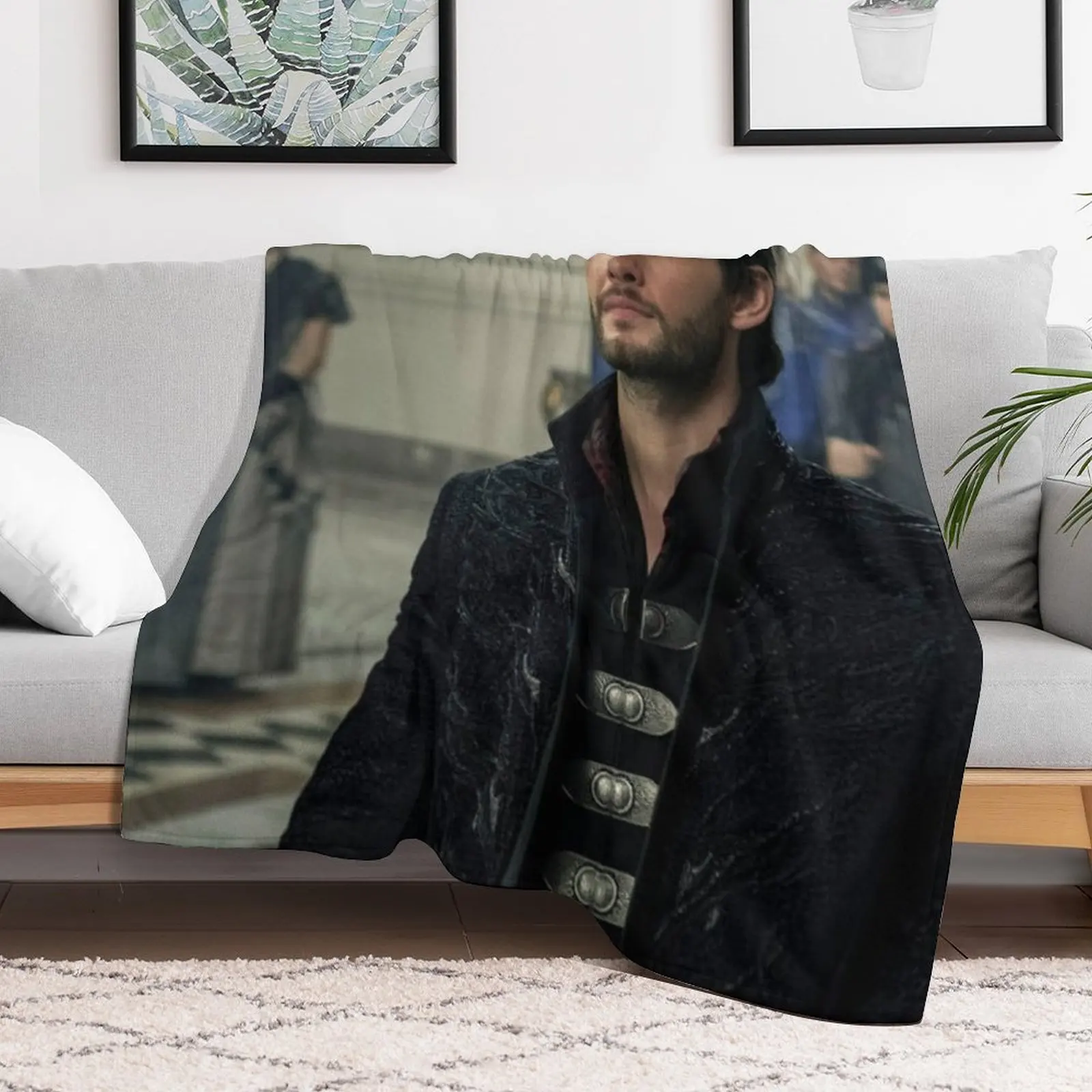 Ben Barnes The Darkling/General Kirigan S&B Throw Blanket Sofa Quilt Thin Sleeping Bag Blankets