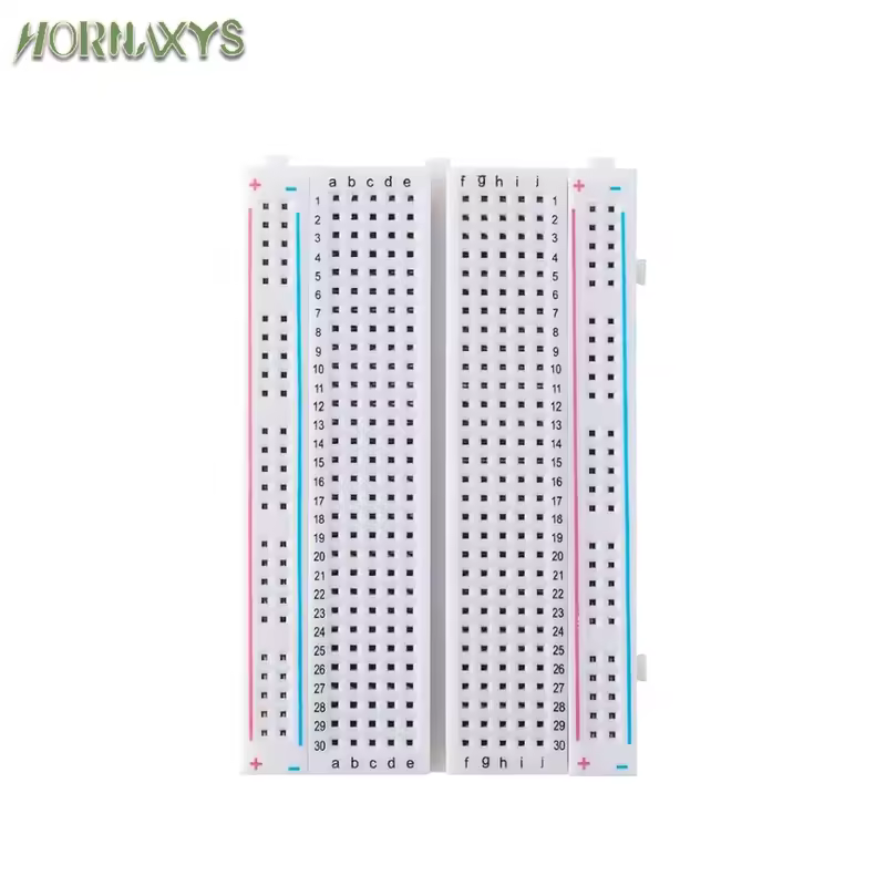 MB-102 Prototype Breadboard 400 830 Points Solderless PCB Bread Board Jumper Wires Cable Board DIY Dupont Wire for Arduino Kit - Image 2