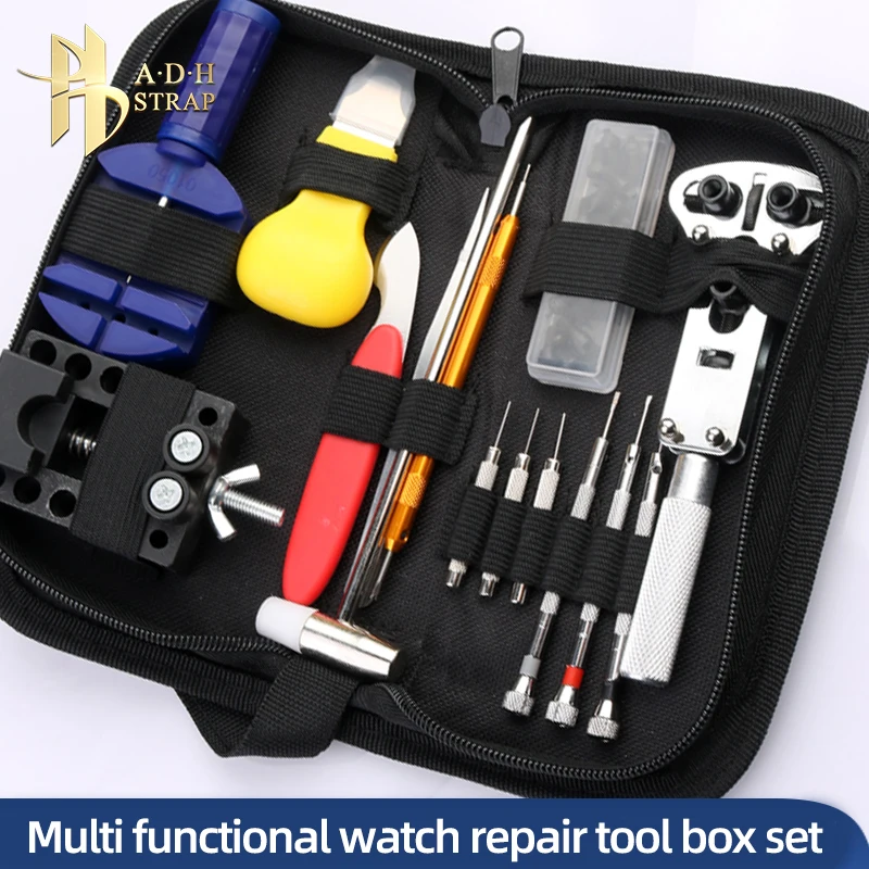 

Multi Functional Watch Repair Tool Box set For Omega Tissot Rolex Watch Watch Repair Tool Ear Remover Hammer Watch Holder