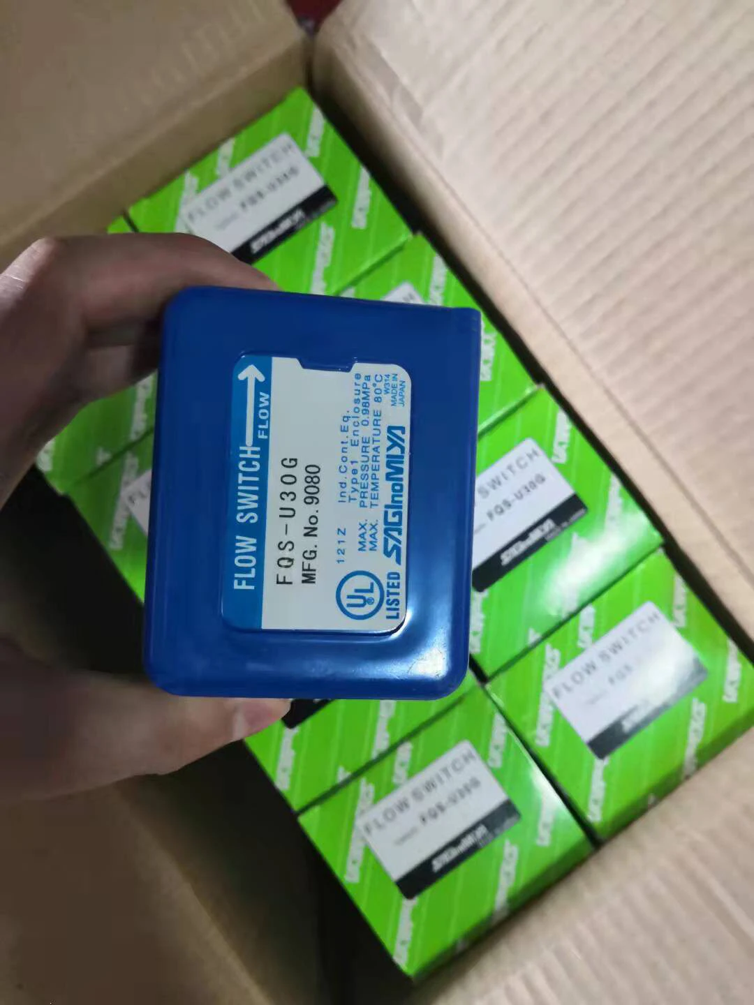 

Датчик потока Saginomiya (Япония) FQS-U30G / FQS-U60G, абсолютно новый, оригинальный продукт CQS-1504MLW