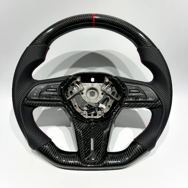 

Carbon Bos для Nissan GTR Черный руль из углеродного волокна с перфорированной кожей для Nissan GTR Индивидуальный популярный новый гоночный хит продаж