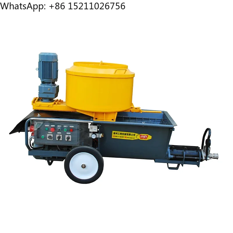 putzmeister mortar spraying machine projecting plastering machine for wall mortar mixer pump sprayer