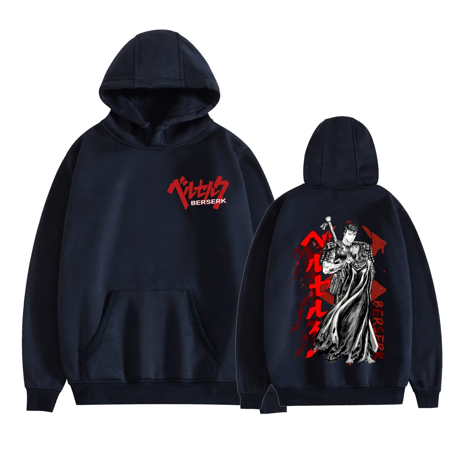 

2025 new Berserk sword style legend day diffuse anime cartoon hoodie