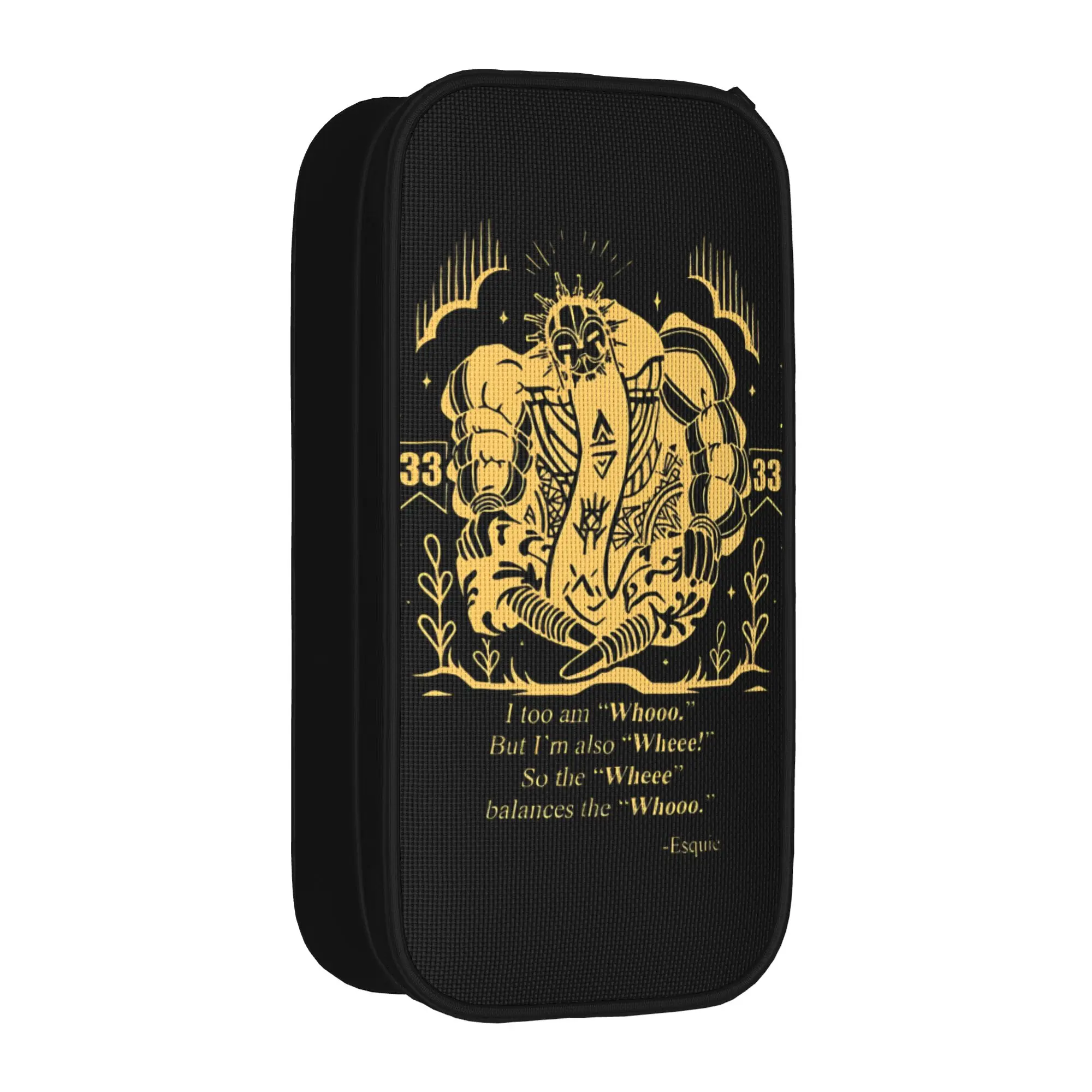 Expedition 33 Gamer Esquie Clair Obscur Expedition 33 Estuche para lápices para niña y niño, bolsa para material escolar, regalo, papelería