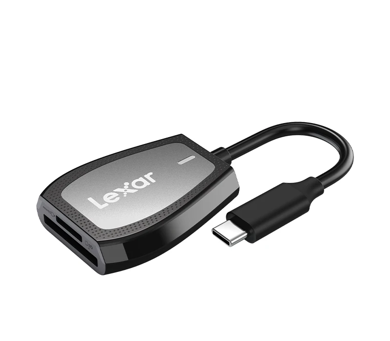 Original Lexar Professional RW470 USB3.2 Gen1 Typ C Kartenleser Dual Slot Reader Unterstützung Micro SD Karte SD Karte Lesen Max 312 MB/s – Detail 7