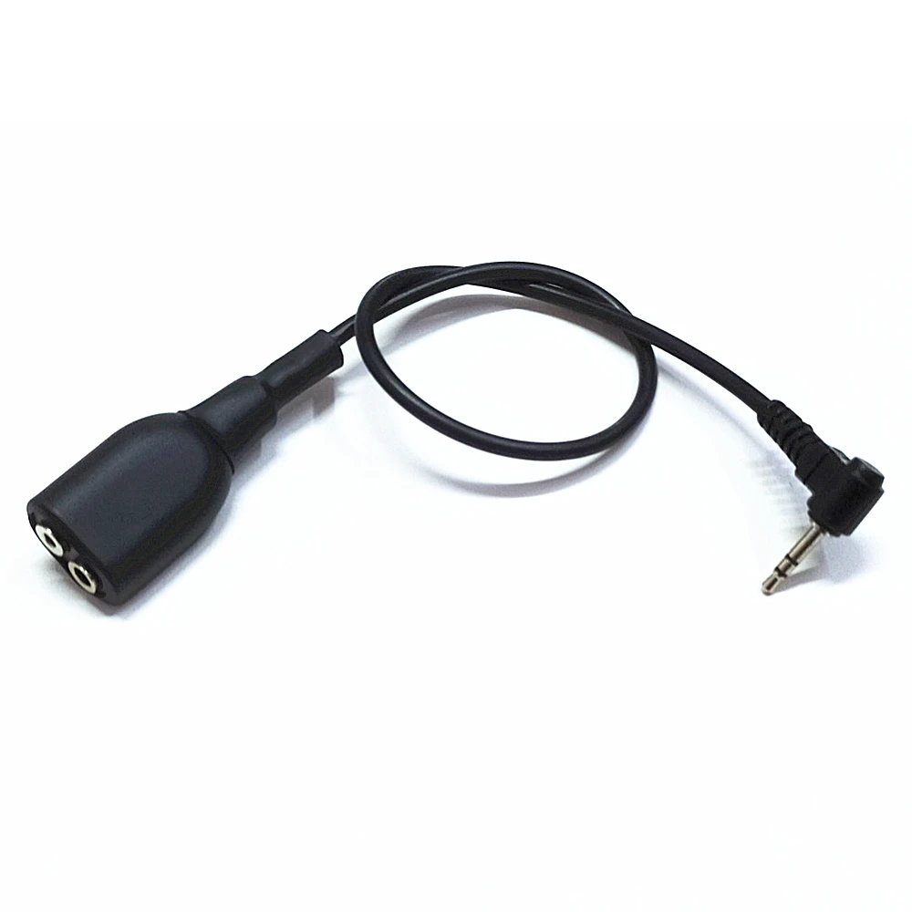 Adapter for connecting Motorola 2-pin headphones to Motorola 1-pin radio ,M2 to M1 Adapter for T5428  TLKR-T5  SX800 FR60