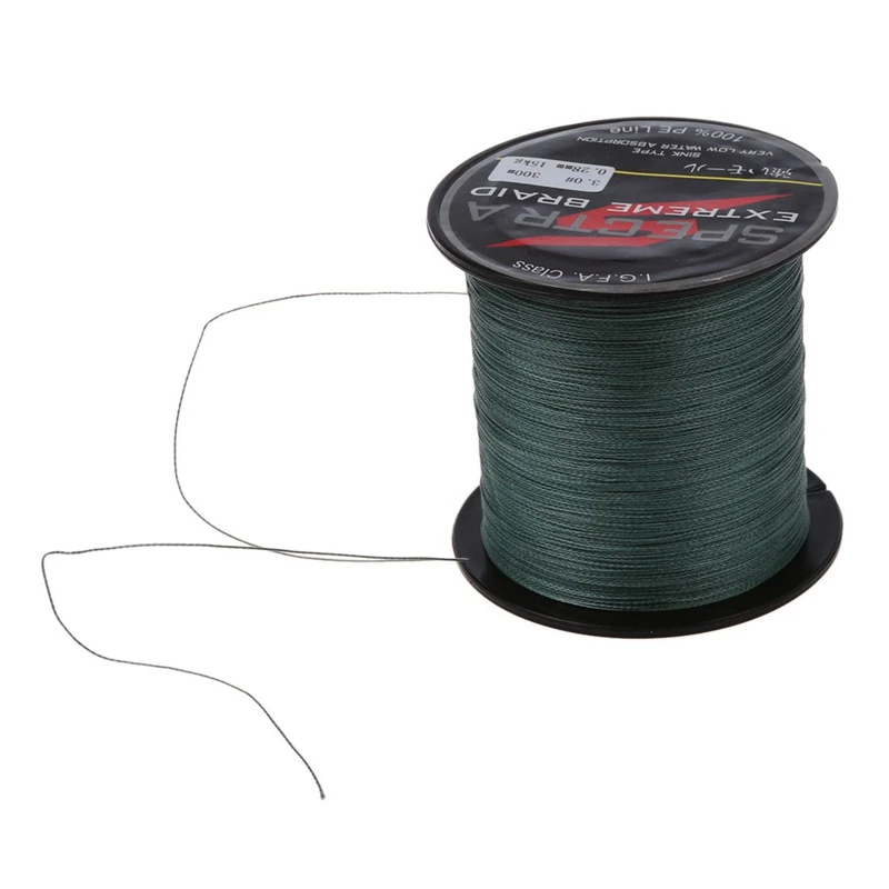Alambre de pesca trenzado de nailon, ABGZ-3X, 30Lb, 300M, 11Kg, para tren de señuelos