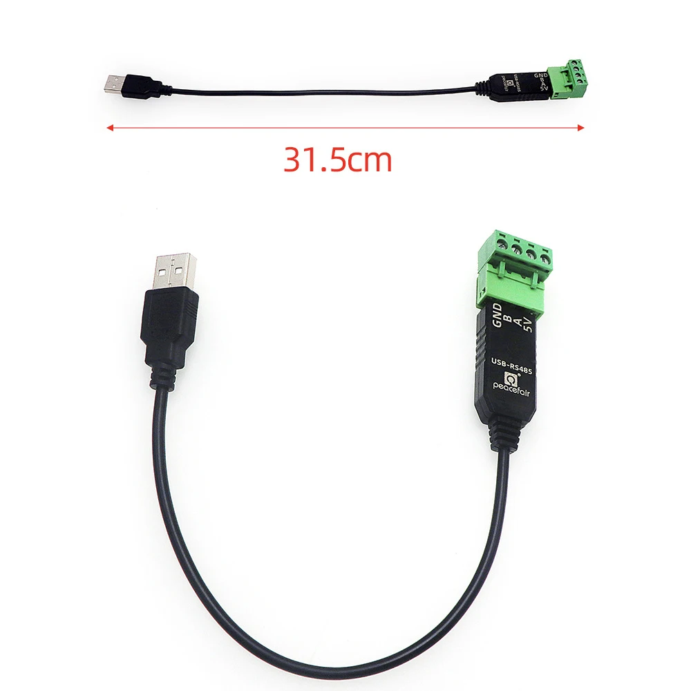 Adaptador convertidor RS485 a USB para Win98, 2000, XP, Win7, Win10, Vista, Cable de extensión USB, conectores de Cables de ordenador