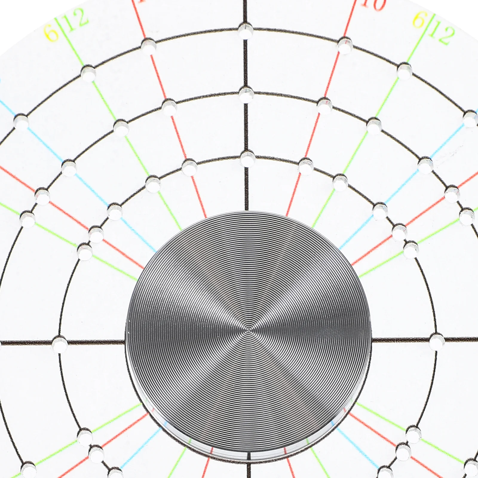 

Clay Divider Disc Pottery Tool DIY Ceramic Art Accessory Equal Dividing Template for Clay Painting Decorating Sculpting