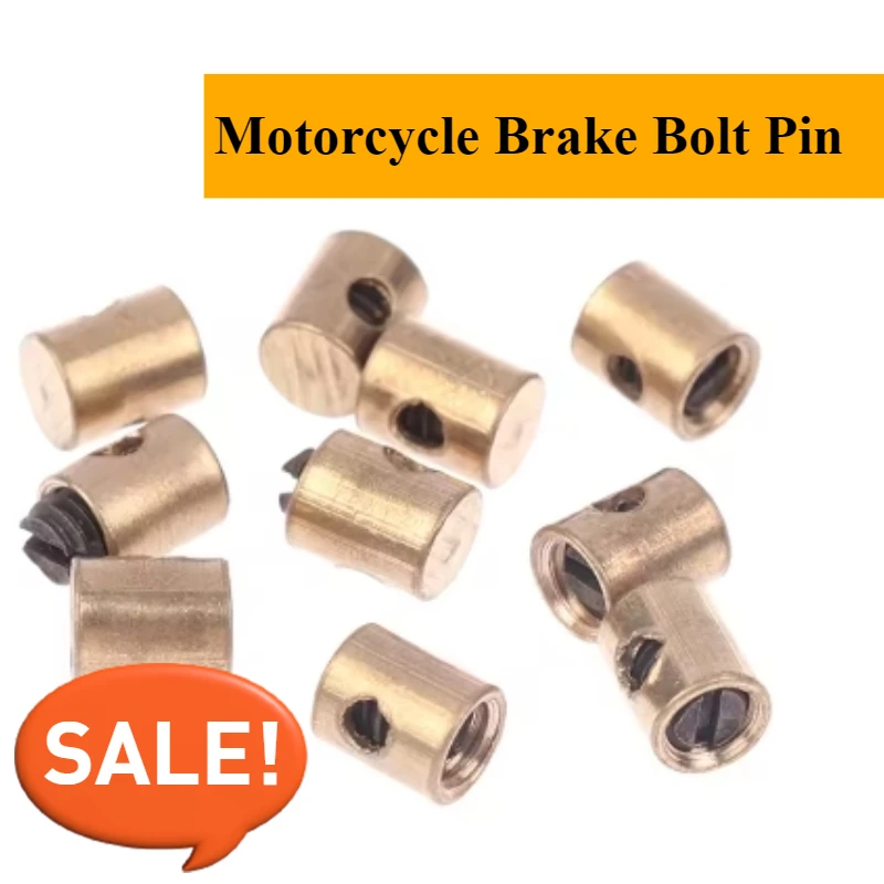 

5pcs/set Off-road Motorcycle Accessories Throttle Cable tornillos para moto cable brake stop bolt pin