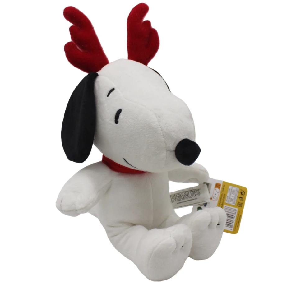 

1piece 25CM Peanuts Christmas Snoopy Plush soft toys Snoopy dog animal dolls best Christmas present Christmas decorations