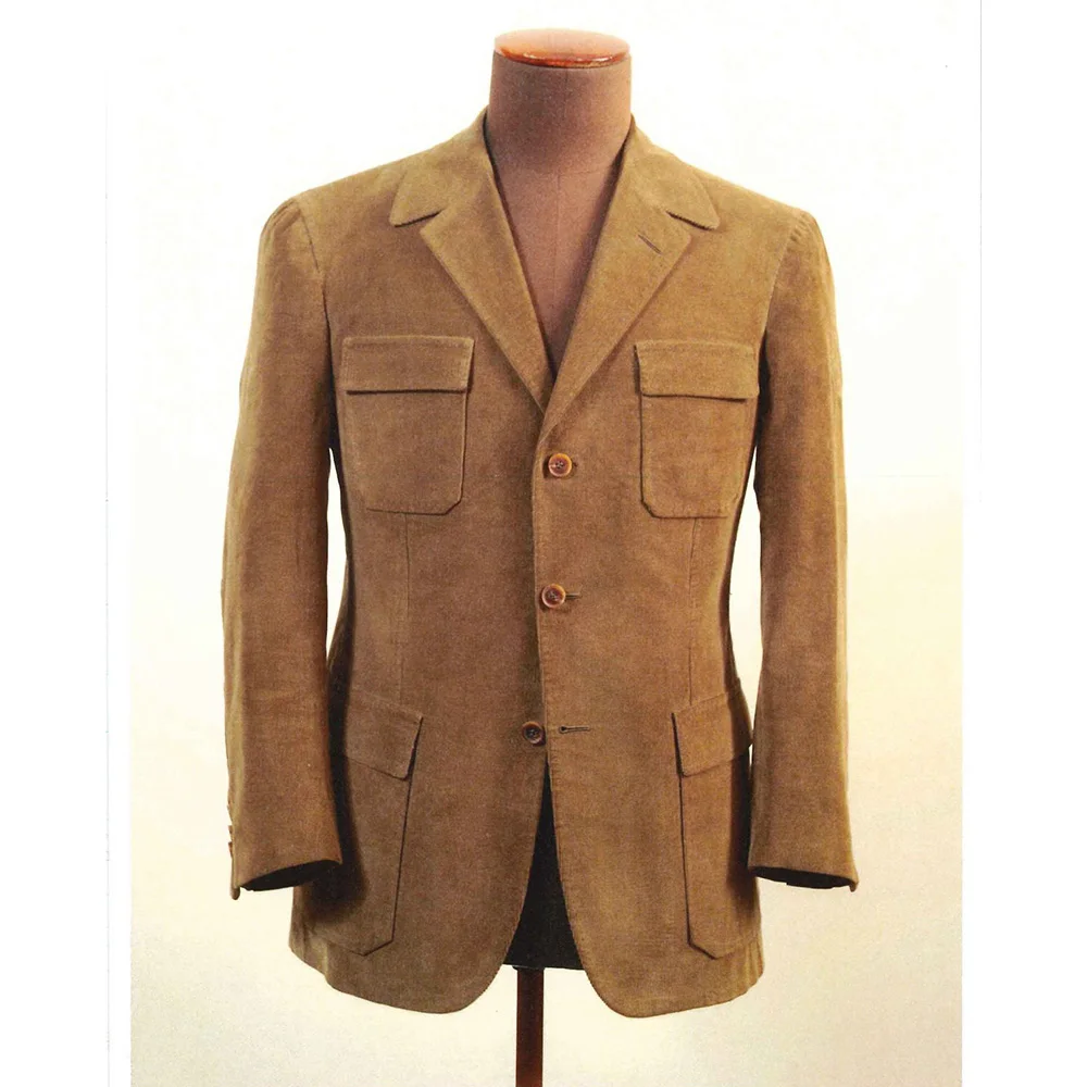 

Men Suit Jacket Faux Suede Blazer Single Breasted Elegant Casual Suit 4 Pockets Comfortable Work Business Outfit Slim Fit Stylis