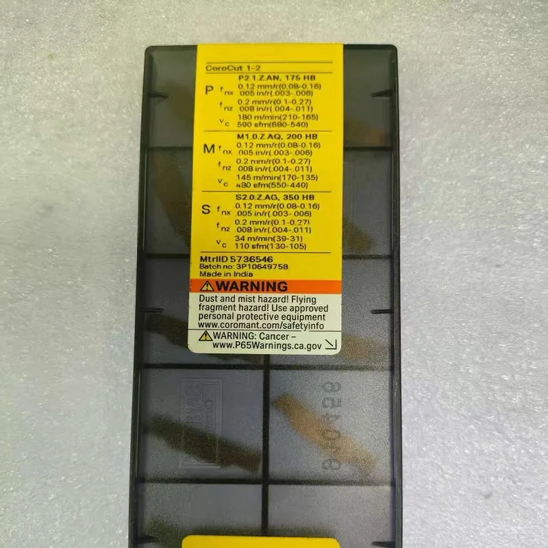 

Hard alloy cutting blades N123H2-0400-0004-TM 1125