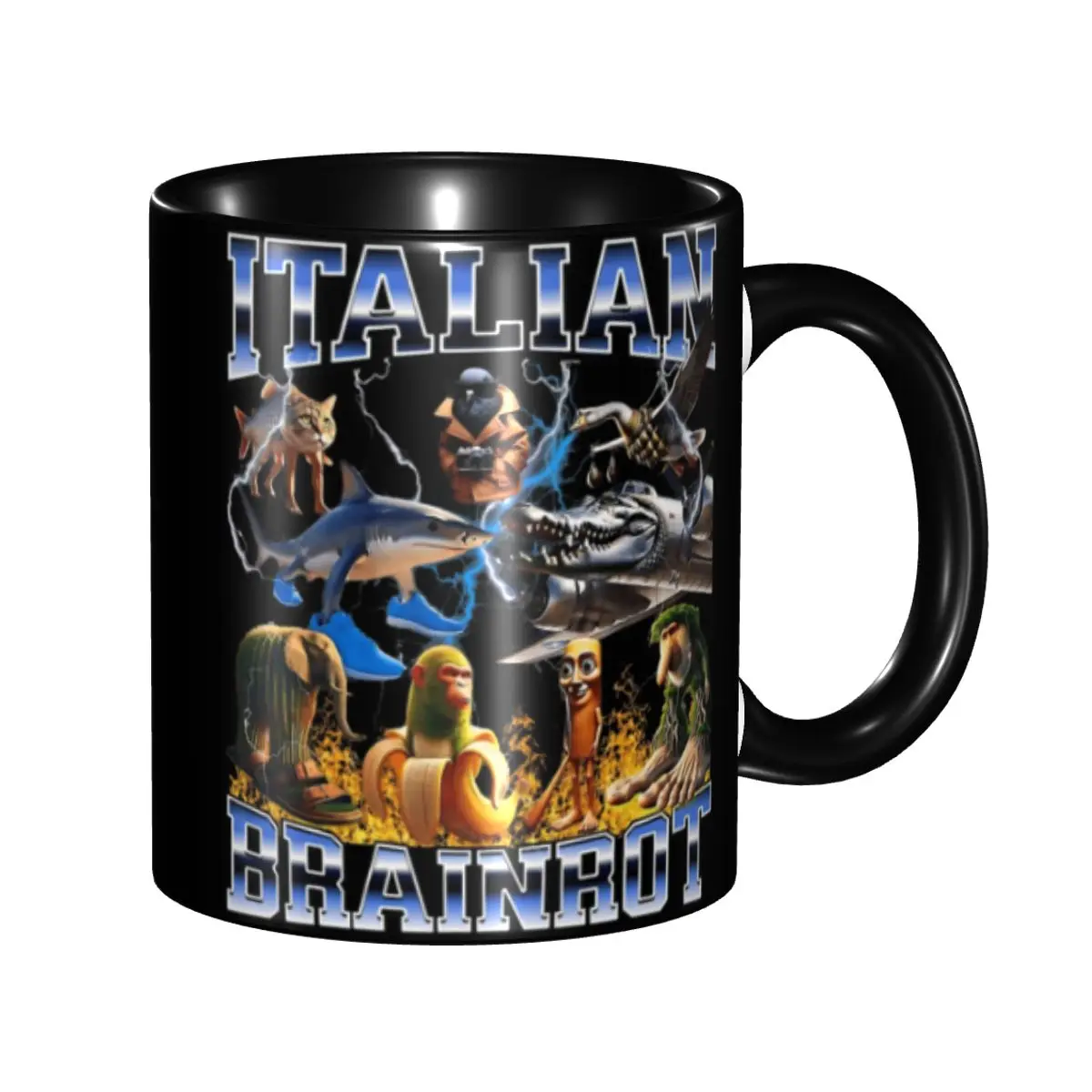 

Tralalero Tralala Funny Shark Meme Mug Novelty Tea Cup Gift For Friends