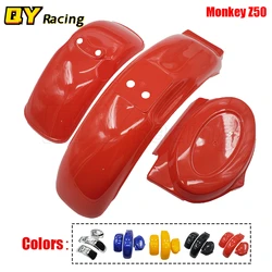 Kit de guardabarros de carrocería de motocicleta, Kit de guardabarros de 6 colores para Honda Z50 Z50A Z50J Z50R Mini Trail Monkey Bike