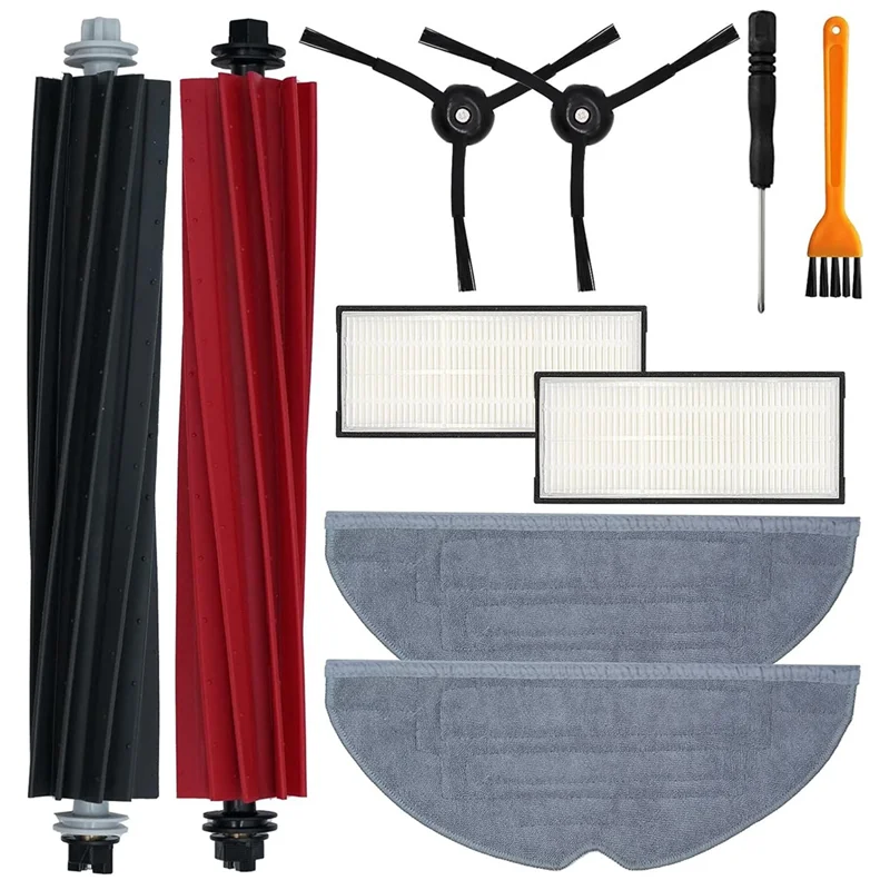 

Аксессуары для робота-пылесоса Roborock S8 Pro Ultra, обновленная основная щетка системы с двойной щеткой, салфетки