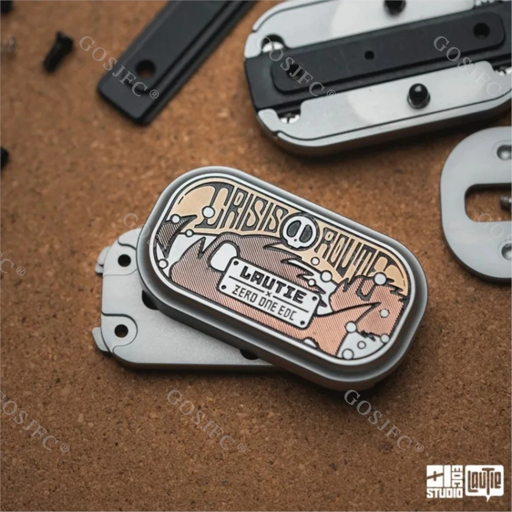 LAUTIE X 01EDC „Crisis Route” Mechaniczny suwak Fidget Zabawka antystresowa Fidget Toys dla dorosłych