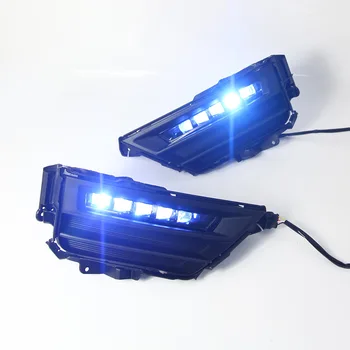 LED Front Bumper Fog Light Foglight Daytime Running Lights For Honda CRV 2020 2021 2022