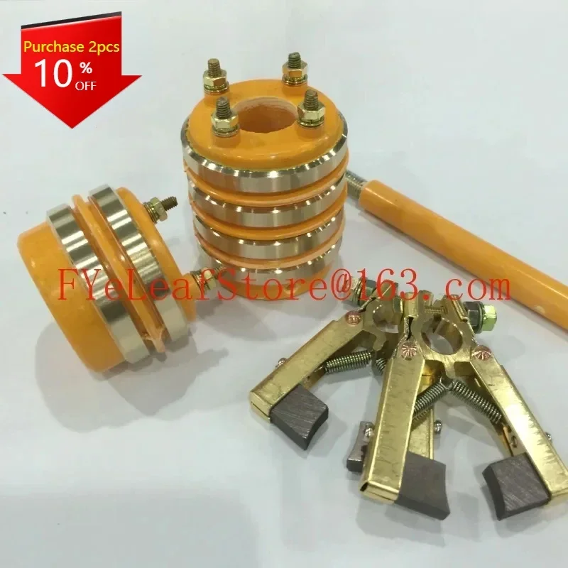 Collector Ring Assembly Copper Ring 2/4-channel Conductive Ring Inner Diameter 20 Outer Diameter 53MM Packaging Machine