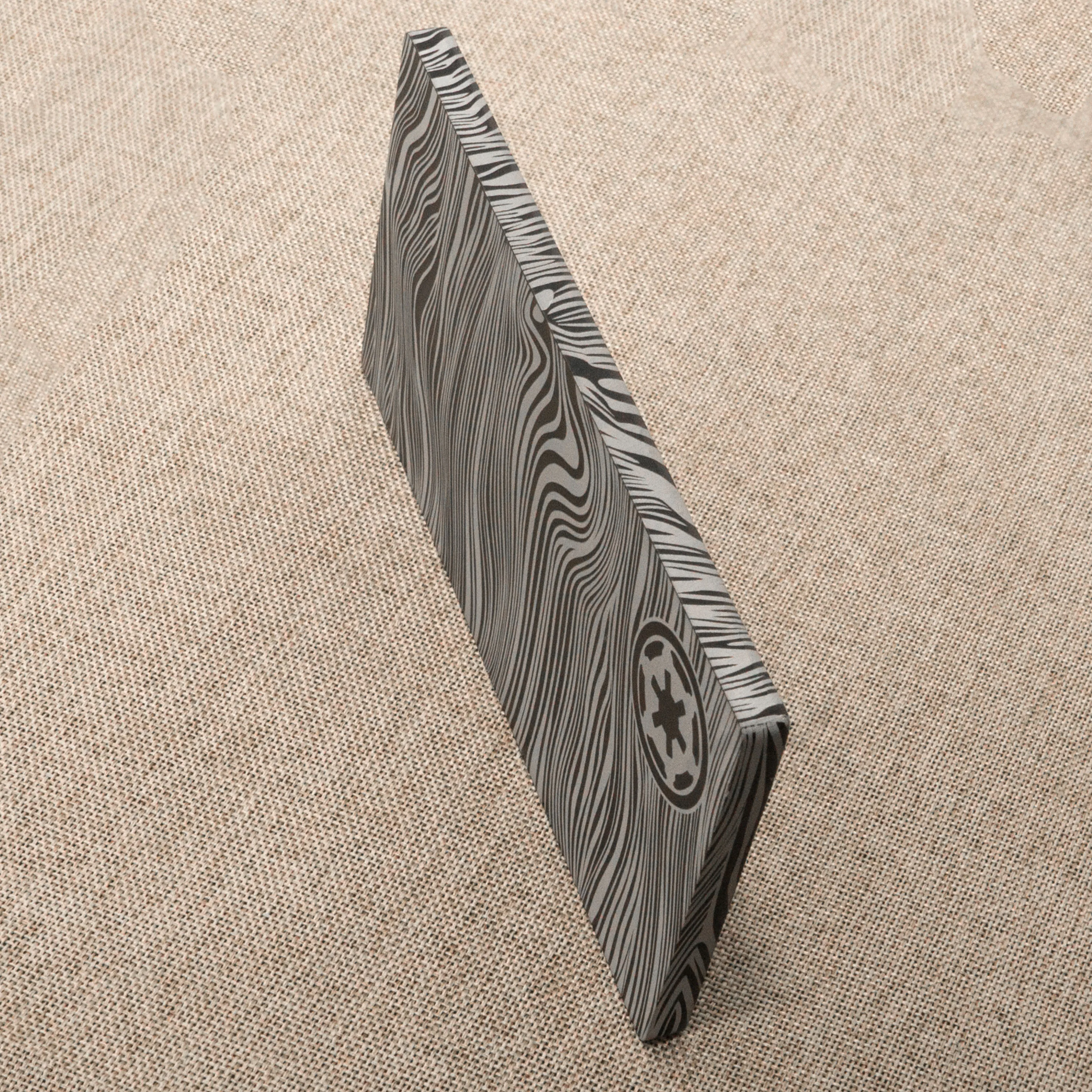 Metal Beskar Steel Ingot All metal aluminum alloy material size 120*60*8mm