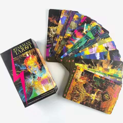 Starman Tarot Deck Leisure Party Board Game Fortune-telling Prophecy Oracle Cards